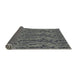 Thickness of Patterned Dark Gray Novelty Rug, pat3263