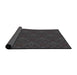 Thickness of Patterned Gray Novelty Rug, pat3270