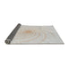 Thickness of Patterned Off-White Novelty Rug, pat3355