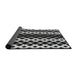 Thickness of Patterned Mid Gray Novelty Rug, pat3385