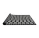 Thickness of Patterned Light Gray Novelty Rug, pat3388