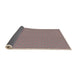 Thickness of Patterned Chestnut Brown Novelty Rug, pat339