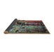 Thickness of Patterned Bakers Brown Novelty Rug, pat34