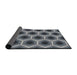 Thickness of Patterned Cloud Gray Novelty Rug, pat3595