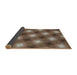 Thickness of Patterned Camel Brown Novelty Rug, pat3625