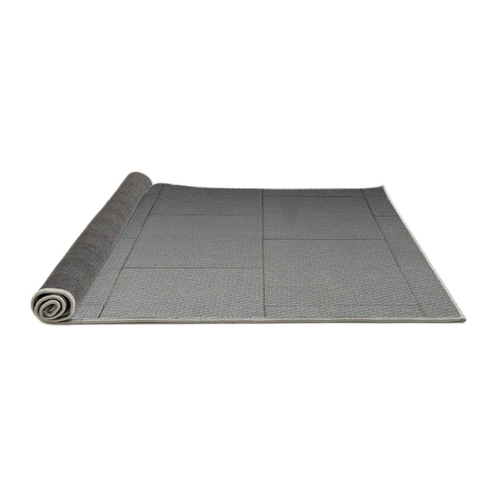 Thickness of Patterned Dark Gray Novelty Rug, pat3665