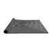 Thickness of Patterned Dark Gray Novelty Rug, pat3724