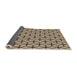 Thickness of Patterned Brown Novelty Rug, pat375