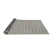 Thickness of Patterned Gray Novelty Rug, pat3855