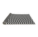 Thickness of Patterned Light Gray Novelty Rug, pat3921