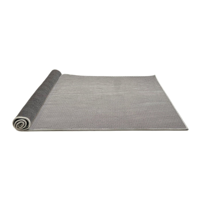 Thickness of Patterned Granite Gray Novelty Rug, pat3932