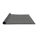 Thickness of Patterned Light Gray Novelty Rug, pat433