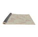 Thickness of Patterned Blanched Almond Beige Novelty Rug, pat658