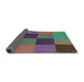 Thickness of Patterned Green Novelty Rug, pat802