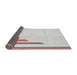 Thickness of Patterned Off-White Novelty Rug, pat841