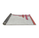 Thickness of Patterned Off-White Novelty Rug, pat842