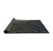 Thickness of Patterned Army Brown Novelty Rug, pat866