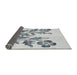 Thickness of Patterned Off-White Novelty Rug, pat916