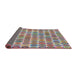 Thickness of Patterned Rosy Purple Novelty Rug, pat943