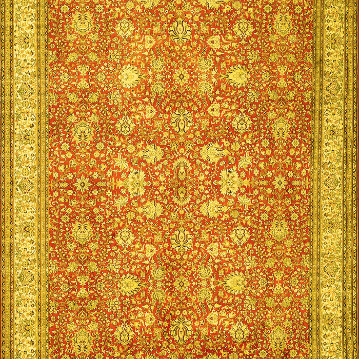 Persian Yellow Traditional Rug, tr1001yw