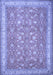 Persian Blue Traditional Rug, tr1001blu