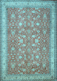 Persian Light Blue Traditional Rug, tr1001lblu