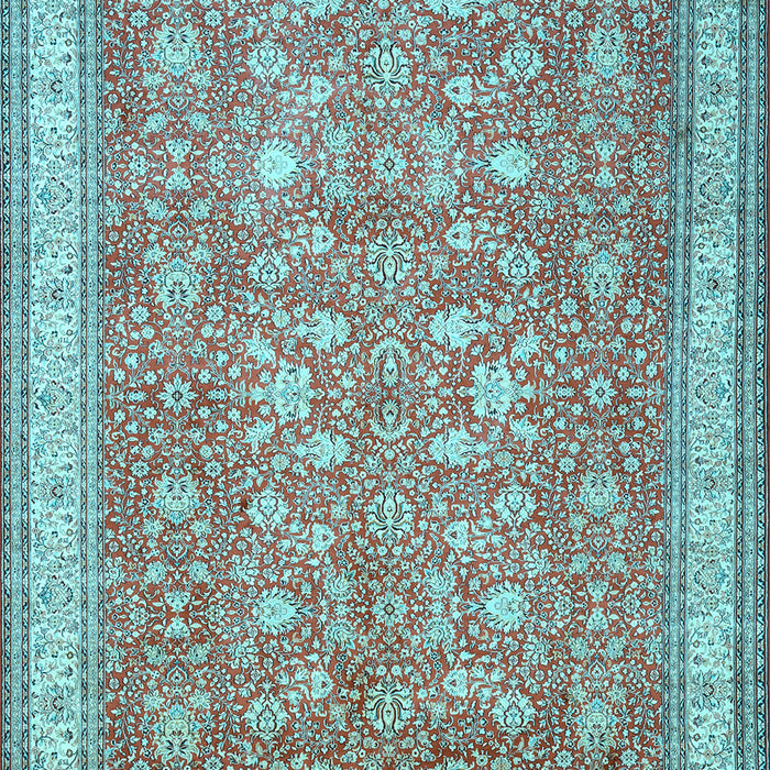 Persian Light Blue Traditional Rug, tr1001lblu