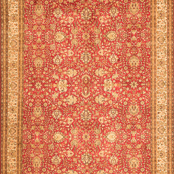 Persian Orange Traditional Rug, tr1001org