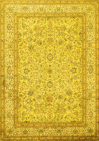 Persian Yellow Traditional Rug, tr1002yw