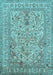 Persian Light Blue Traditional Rug, tr1004lblu