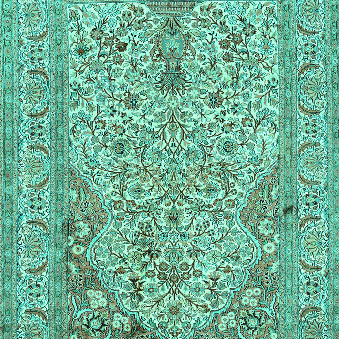 Persian Turquoise Traditional Rug, tr1004turq