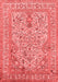 Persian Red Traditional Area Rugs