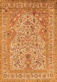 Persian Orange Traditional Rug, tr1004org