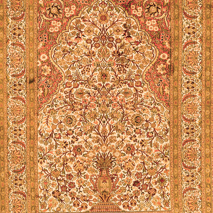 Persian Orange Traditional Rug, tr1004org
