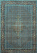 Persian Light Blue Traditional Rug, tr1005lblu