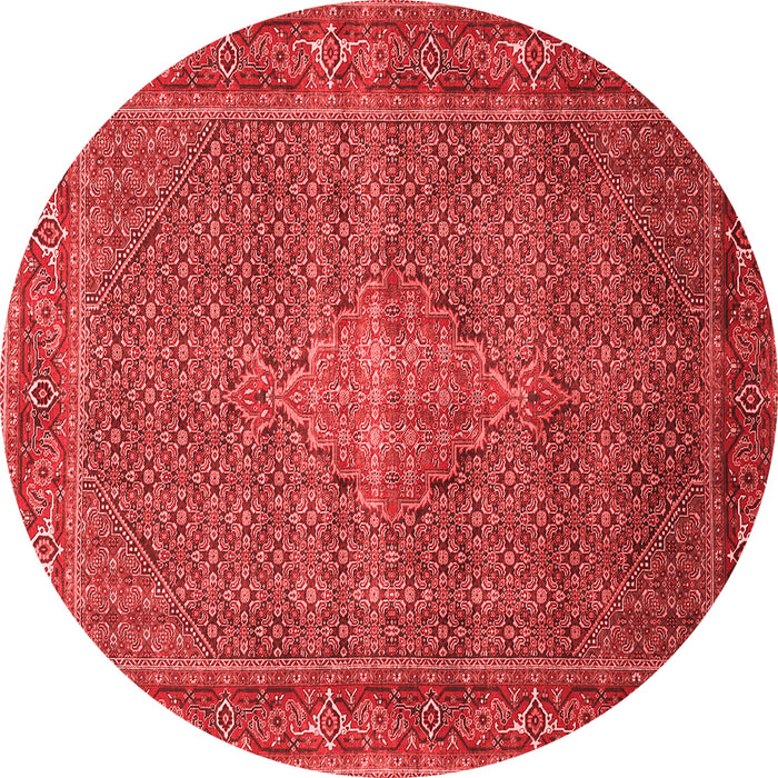 Machine Washable Persian Red Traditional Rug, wshtr1005red