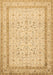 Persian Brown Traditional Rug, tr1006brn