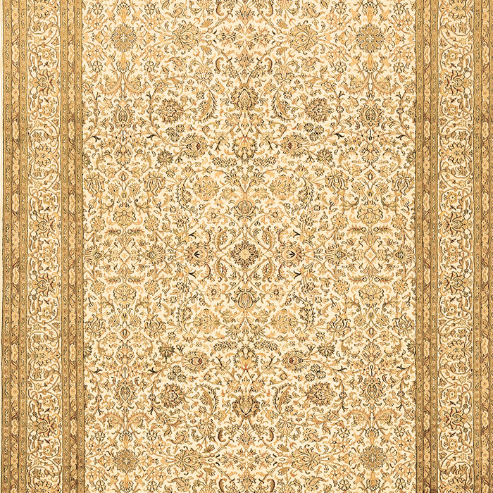Machine Washable Persian Brown Traditional Rug, wshtr1006brn