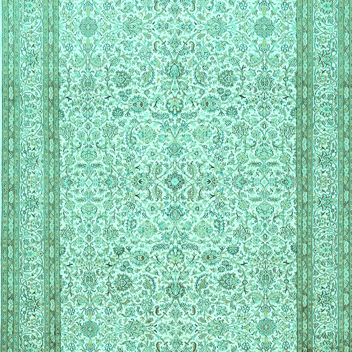 Persian Turquoise Traditional Rug, tr1006turq