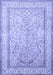 Persian Blue Traditional Rug, tr1007blu