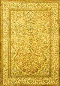 Persian Yellow Traditional Rug, tr1007yw