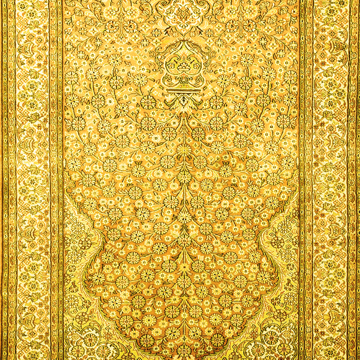 Persian Yellow Traditional Rug, tr1007yw