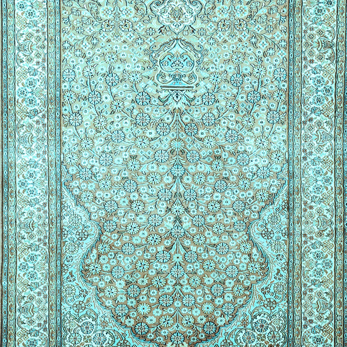 Persian Light Blue Traditional Rug, tr1007lblu