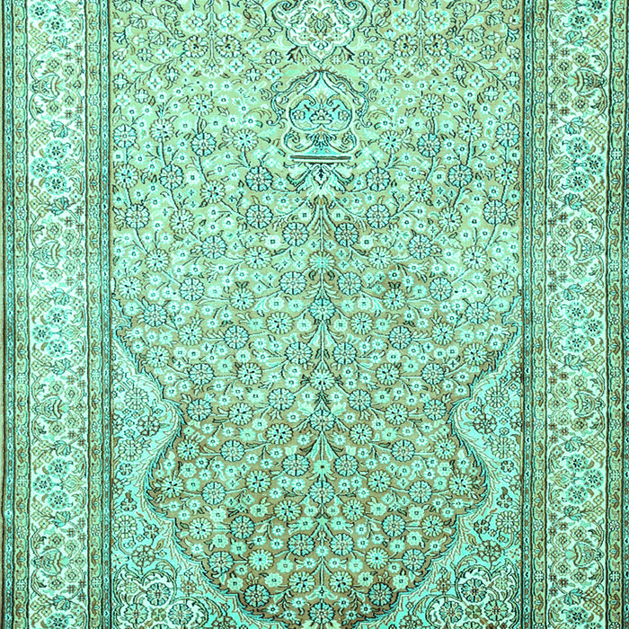 Persian Turquoise Traditional Rug, tr1007turq