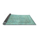 Sideview of Persian Light Blue Traditional Rug, tr1007lblu