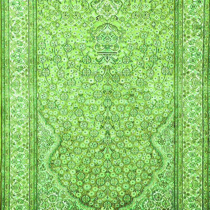 Persian Green Traditional Rug, tr1007grn