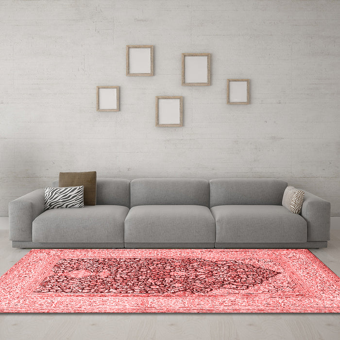 Traditional Red Washable Rugs
