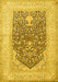 Persian Yellow Traditional Rug, tr1008yw