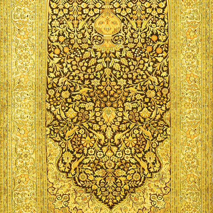 Persian Yellow Traditional Rug, tr1008yw