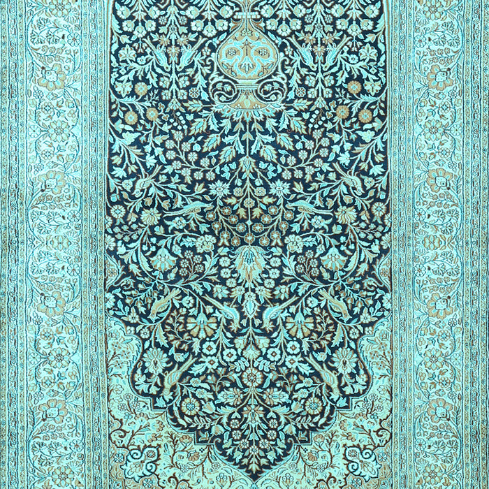 Persian Light Blue Traditional Rug, tr1008lblu